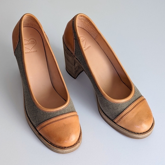 NWT Swedish Hasbeens Forest Pump 37 - Picture 4 of 11